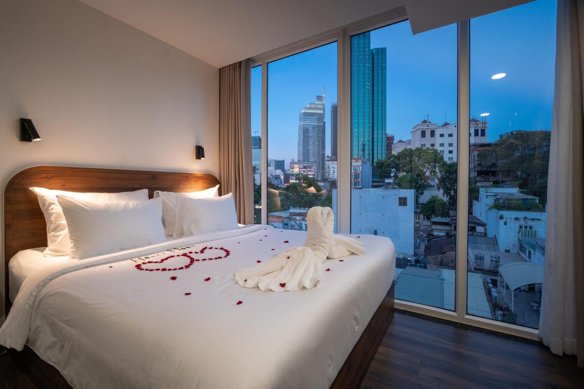 Hato Saigon Boutique Hotel & Rooftop مدينة هوشي منه الغرفة الصورة